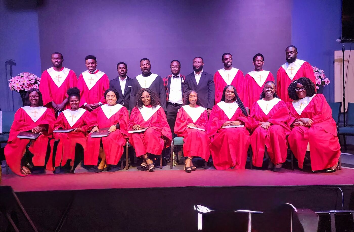 Adinkrahene Music Corporation on stage